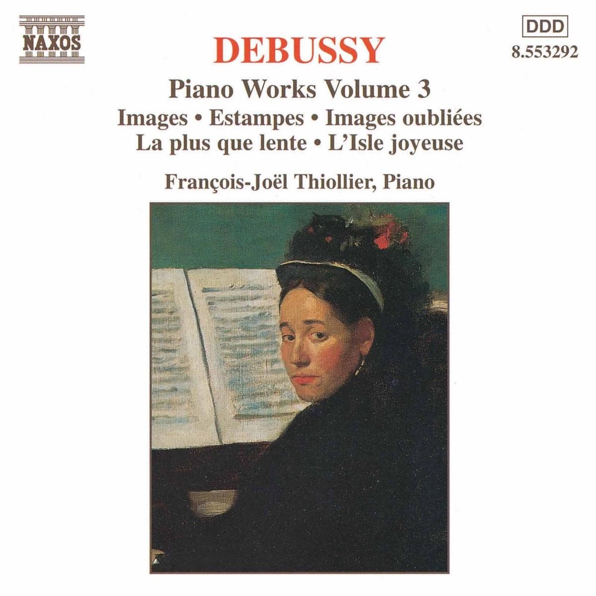 François-Joel Thiollier - Debussy: Piano Works 3 (CD)