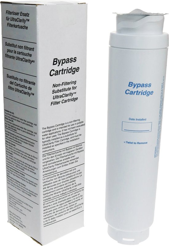 Paxanpax WF25 Type Waterfilter Ultra Clarity Bypass Cartridge door Purofilter