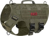 Tactical Vest, Chest Rig Verstelbaar Molle Tactical Airsoft Vest Waterdicht voor CS Games, Militaire Fans en Airsoft Hunting Games