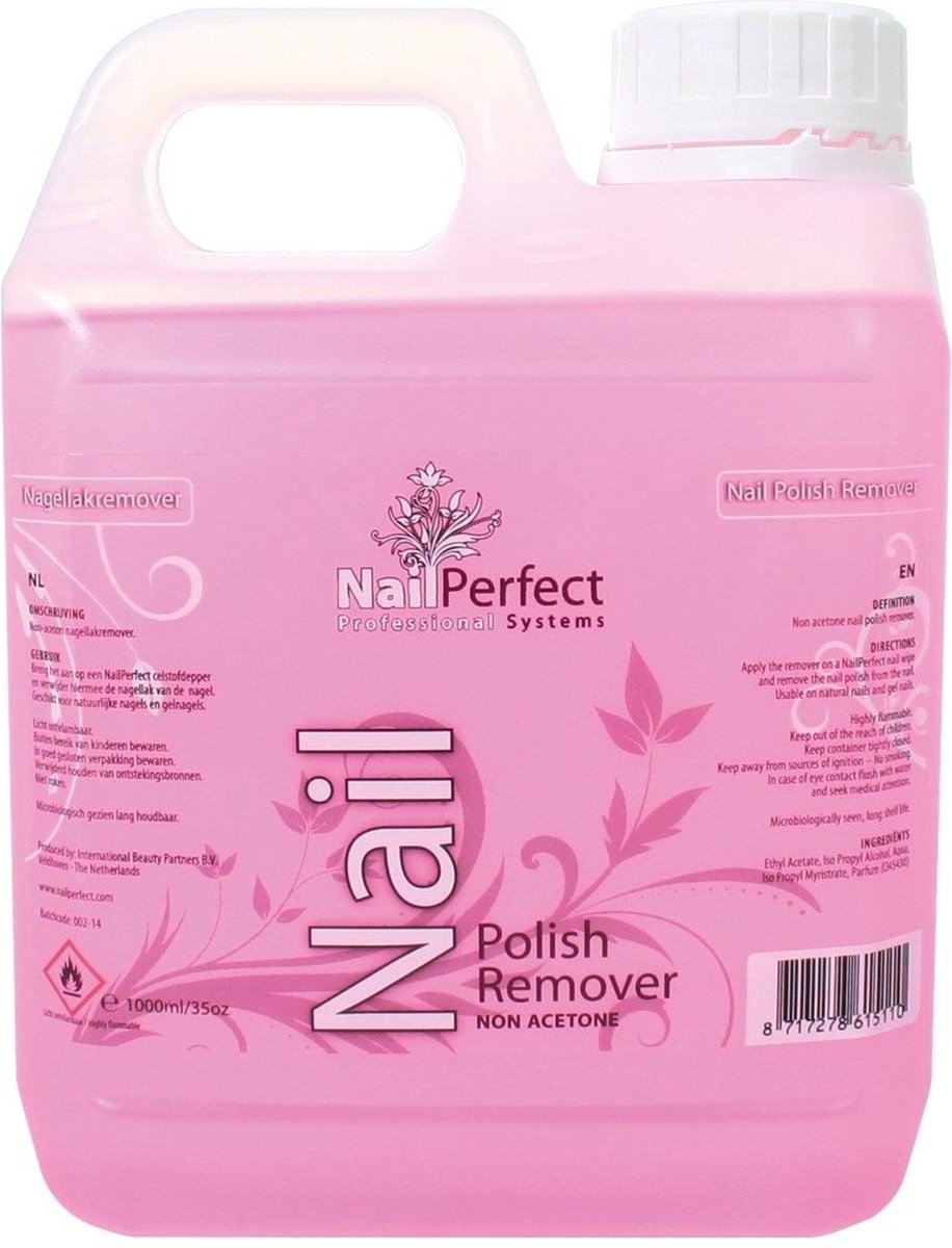Nail Perfect - Polish Remover Non Acetone - 1000 ml