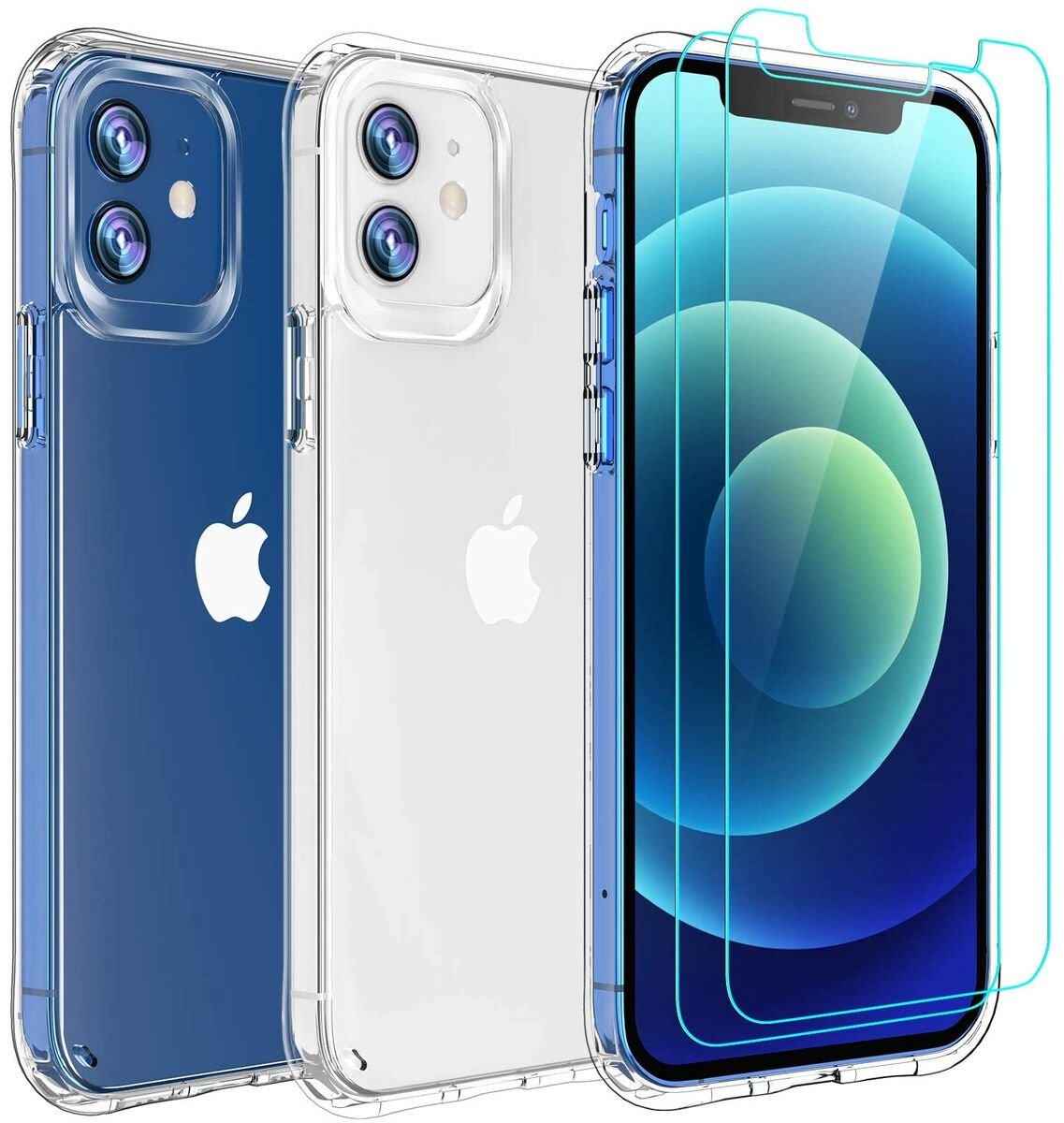 telefoonhoesje geschikt voor iphone 12 mini met screenprotector