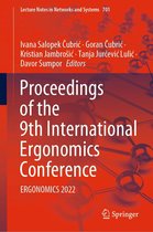 Lecture Notes in Networks and Systems 701 - Proceedings of the 9th International Ergonomics Conference