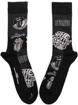 The Rolling Stones Chaussettes Mono Logos Zwart