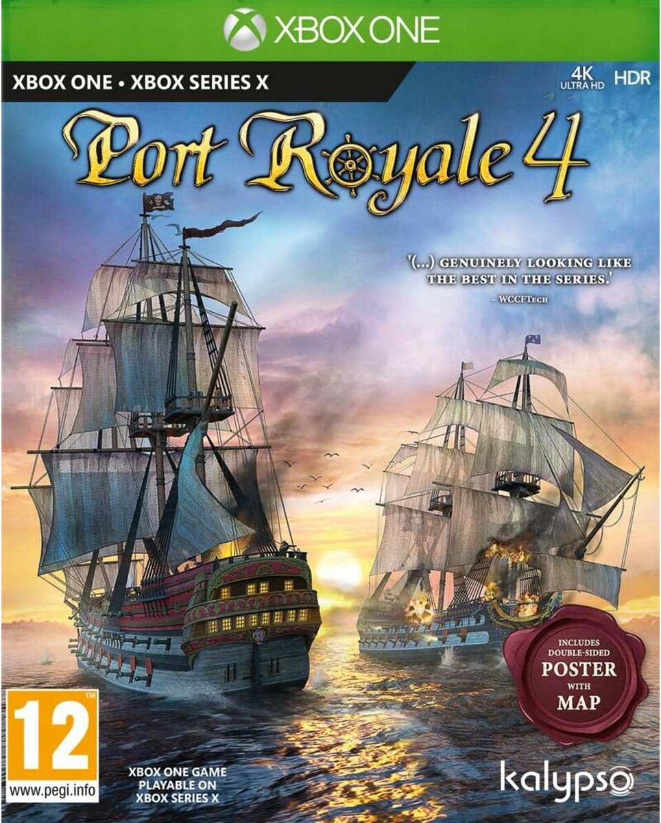 Xbox One / Series X Video Game KOCH MEDIA Port Royale 4
