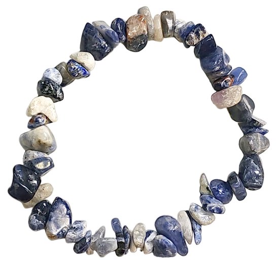 Fako Bijoux® - Bracelet - Petites pierres - Bleu foncé