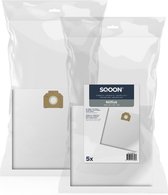 SQOON® - Nilfisk Attix 30/40/50 stofzuigerzakken - 5 stuks
