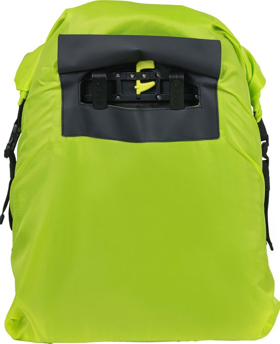 Housse de pluie Basil Keep Dry and Clean - Vertical - Jaune fluo