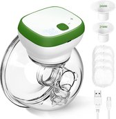 Bol.com Borstkolf - elektrische - handsfree - 3 modes - draadloos - draagbaar aanbieding