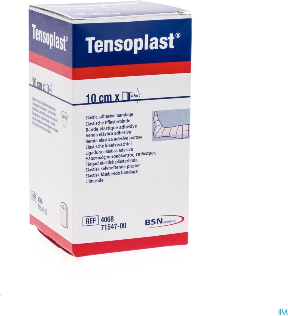 Goedkoopste Tensoplast 10Cm 4068 Bsn