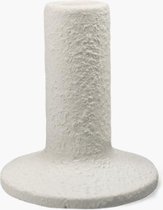 Leeff kandelaar celeste wit klein - cement - Ø 8,6 centimeter x 7 centimeter
