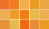 Ulticool Decoratie Sticker Tegels - Geel Oranje Okergeel Accessoires - 15x15 cm - 15 stuks Plakfolie Tegelstickers - Plaktegels Zelfklevend - Sticktiles - Badkamer - Keuken