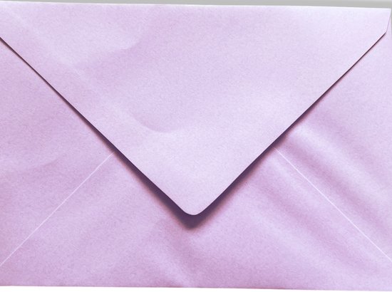 100 Luxe Enveloppen - B6 - Roze / Lila - 120x175mm - 120 grams -