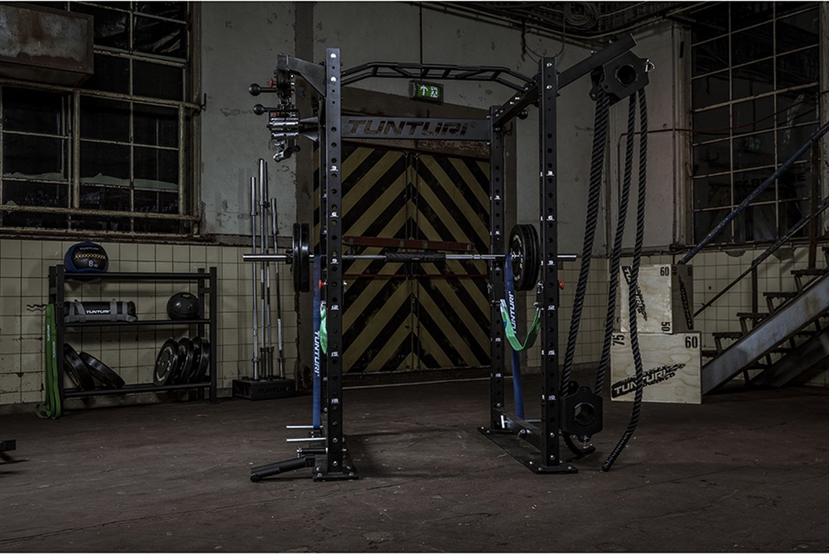 Tunturi RC20 Power Rack - in hoogte verstelbare pull-up bar thumbnail 4