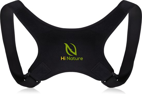 HI NATURE™ Postuur corrector - Rug corrector - Houding corrector - Rugbrace - Houding rug corrector tegen rugklachten – Verstelbare rugband