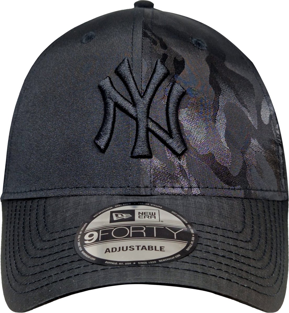 New York Yankees League Multi TEXTURE Black 9FORTY Adjustable - New Era