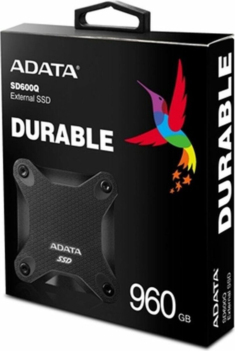 ADATA SD600Q Externe SSD - 960GB - Zwart | bol.com