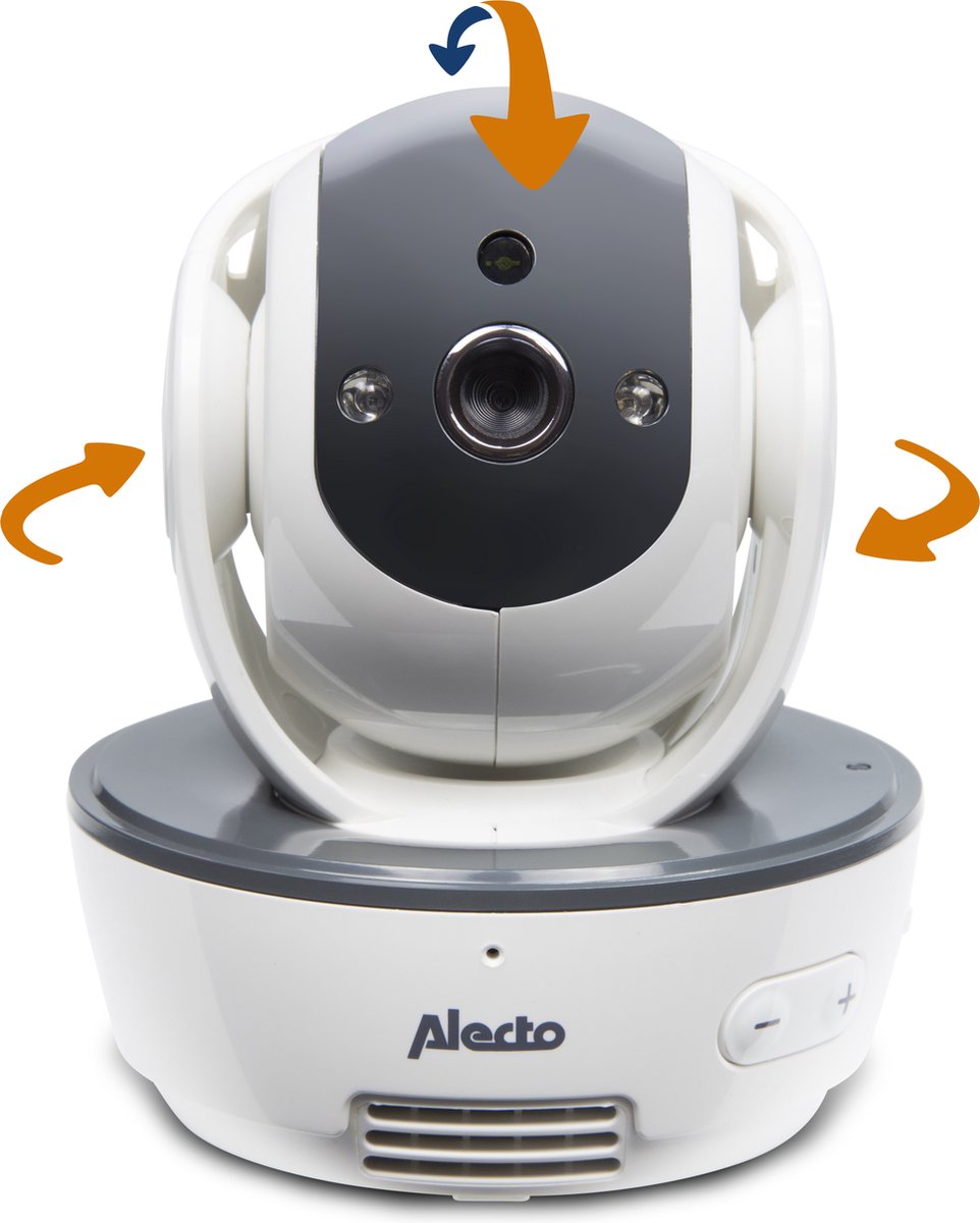 Alecto Babyfoonuitbreiding - DVM200C - Extra camera Alecto Babyfoon DVM200M (alle kleuren) en DVM200XL - Niet DVM-200 - Wit thumbnail 3