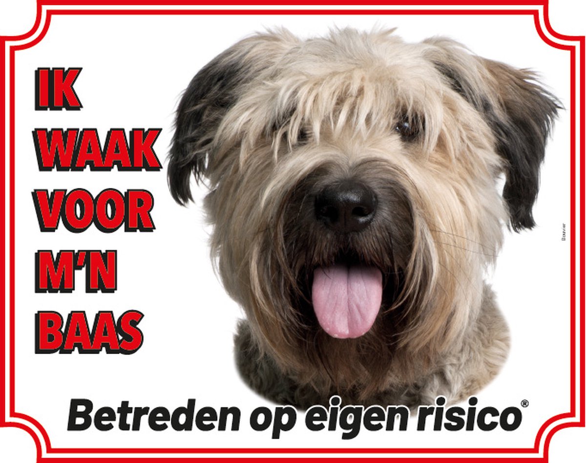 Bol.com Bouvier Blond waakbord aanbieding