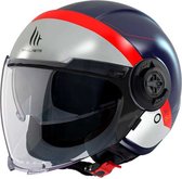 Mt Helmets Viale Sv S 68 Unit Jet Helm Blauw M