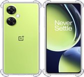 Hoesje geschikt voor OnePlus Nord CE 3 Lite 5G – Extreme Shock Case – Cover Transparant