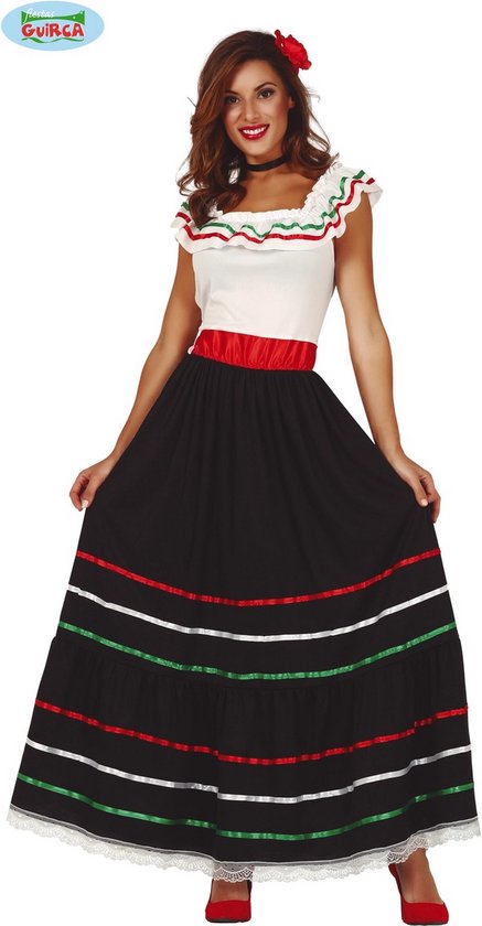 Fiestas Guirca - Kostuum Mexican - maat M (38-40)