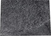 BrandNewCake® Marmeren Plaat 30x40cm - Echte Marmer Natuursteen - Marble Serveerplank & Temperen van Chocolade - Zwart/Grijs