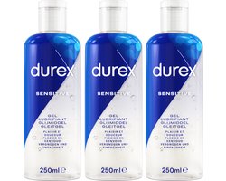 Durex Glijmiddel Sensitive - 250 ml x3