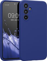 kwmobile telefoonhoesje geschikt voor Samsung Galaxy A54 5G - TPU backcover met siliconen coating - Smartphone case in blauwpaars