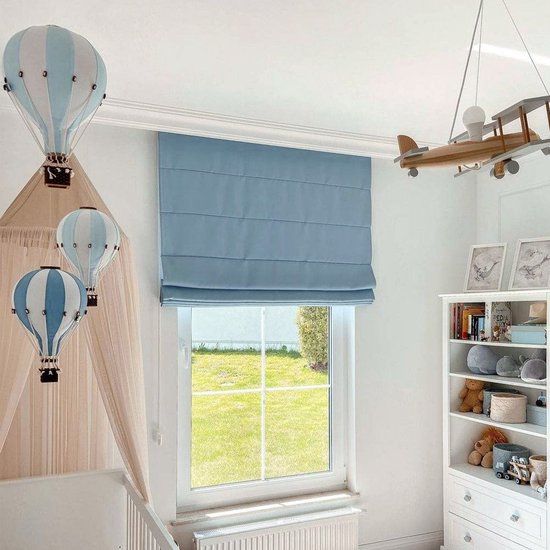 Lucht ballon- Light blue large — afbeelding 3