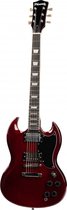 Phoenix EG-572WR Wijnrood elektrische gitaar double cut