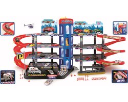 Parkeergarage 4 niveaus + 6 auto's