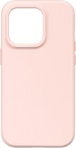 Geschikt voor RhinoShield SolidSuit Apple iPhone 14 Plus Hoesje Classic Roze