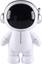 DW4Trading Spaarpot Astronaut Zilver - 25 cm Hoog