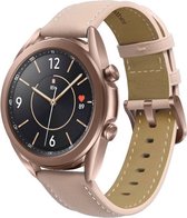 Fungus - Smartwatch bandje - Geschikt voor Samsung Galaxy Watch 6 (incl. Classic), Watch 5 (incl. Pro), Watch 4, Watch 3 41mm, Active 2 - Horloge 20mm - PU leer - Strap - Lichtroze