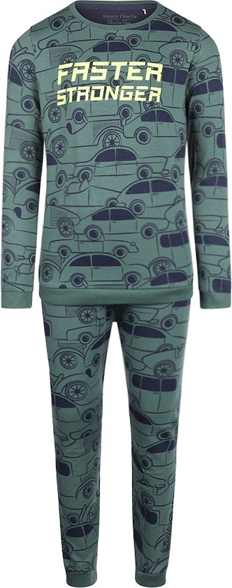 Kids Lobster Kinder Bündchen-Pyjama Blau