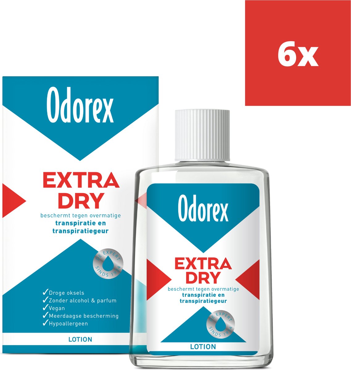 Dry Lotion - Unisex - 6x 50ml | bol.com