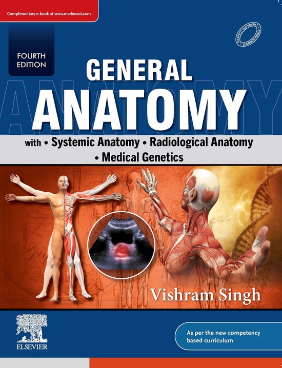General Anatomy- with Systemic Anatomy, Radiological Anatomy ... - cover