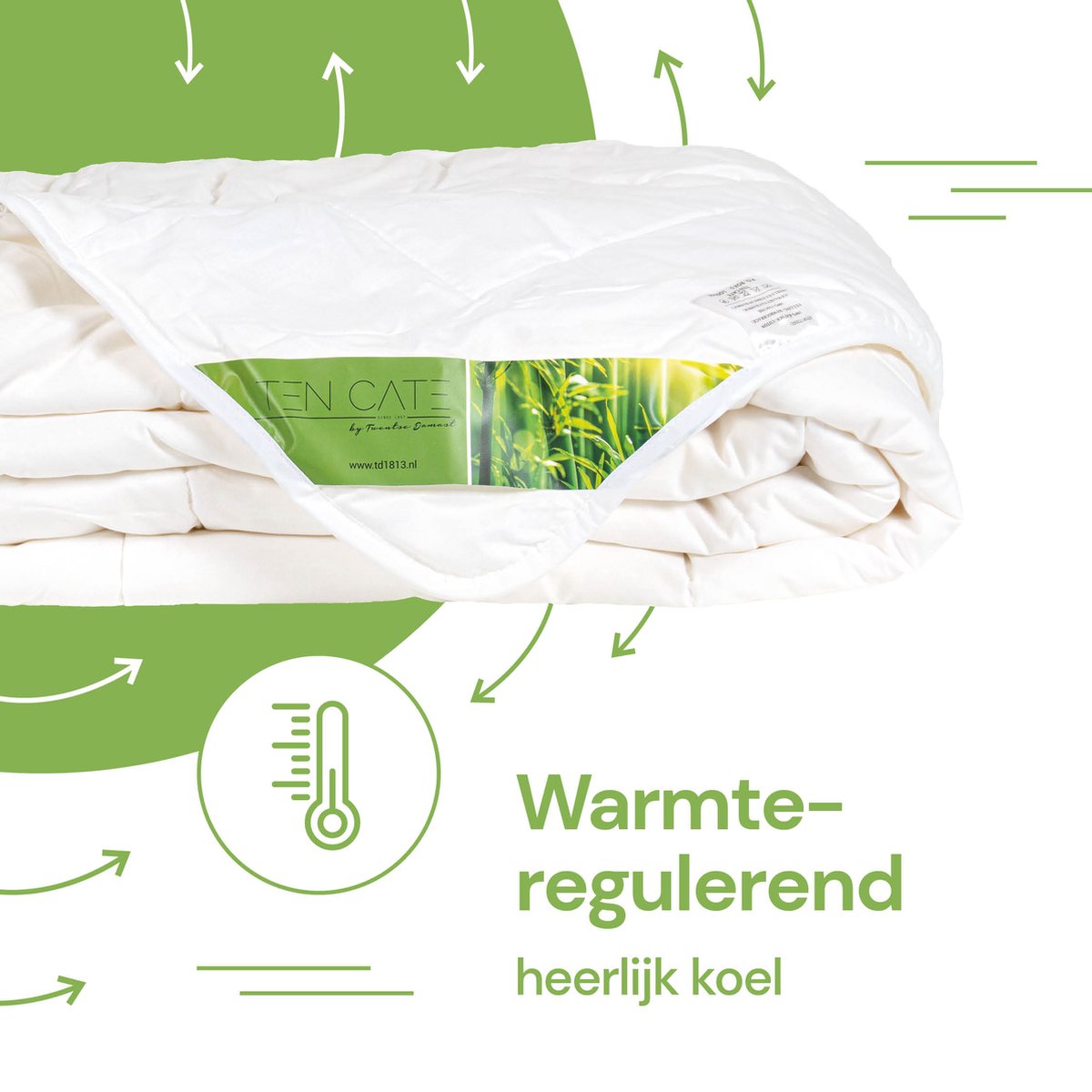 Ten Cate Dekbed Zomerdekbed Bamboe Dekbed Bamboe Zomerdekbed 140