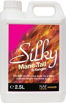 NAF - Silky Mane & Tail D-tangler - Antiklit - Navulverpakking - 2.5 Liter