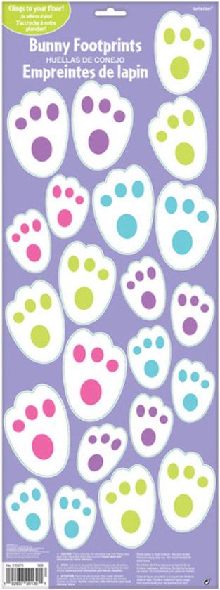 Amscan - Pasen - Bunny Footprints