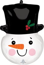 Amscan - Folieballon Supershape Smiley Snowman