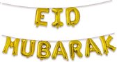 Eid Mubarak - Folieballonnen Goud