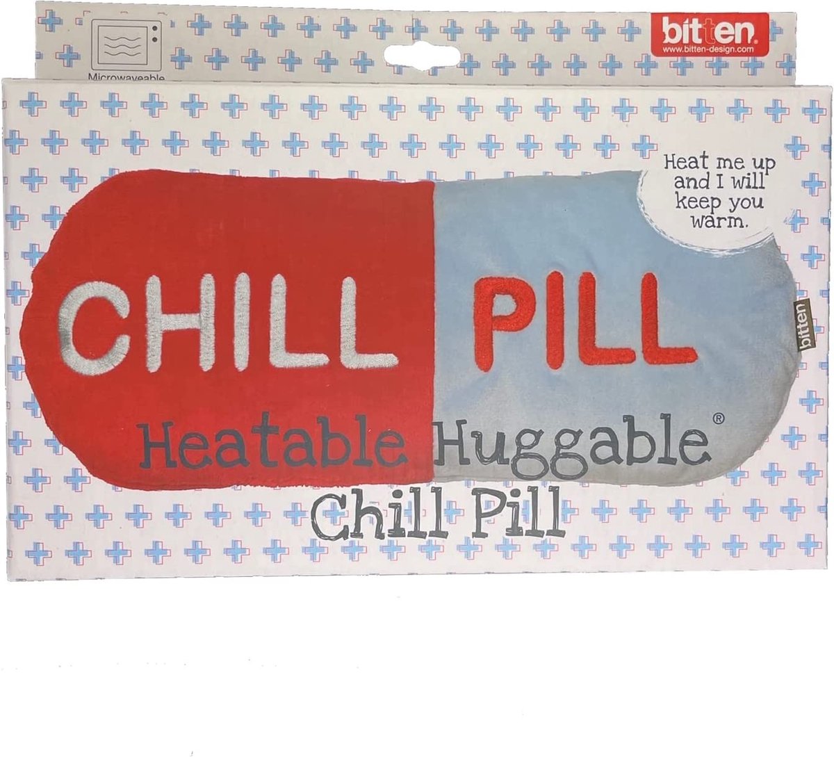 Goedkoopste Bitten Design Chill Pill Warmtekussen - Normaal