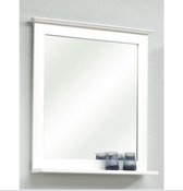 Pelipal - Houten spiegel Jasper - Met Plank - 68x60cm - Wit