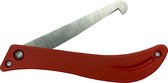 Couteau de désherbage - Grattoir à joint - Coupe-herbe - Couteau à joint - Tracteur désherbeur - Inox - Rouge