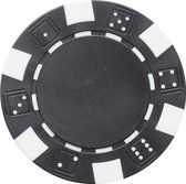 Pegasi pokerchip 11.5g black - 25st. - Texas Hold'em Poker Chips - Fiches voor Pokeren
