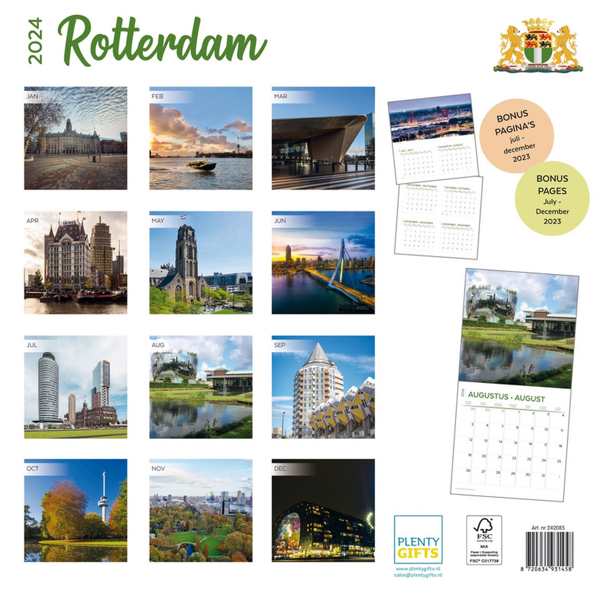 Rotterdam Kalender 2024 bol
