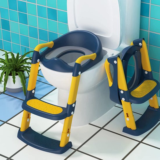 Siège de toilette avec escalier Siège de WC Enfants Chaise de toilette Pot