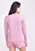 Craft Pro Hypervent LS Wind Shirt Roze Dames Hardlopen