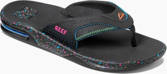 Reef Slipper Fanning Blue Splatter Maat 45 bol